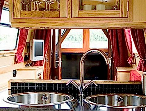 Canal Boat Interior Canal Boat Interior