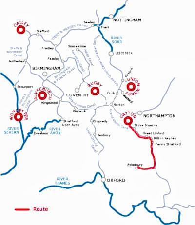 Aylesbury and return from Gayton