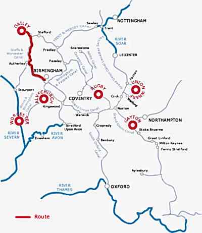 Birmingham and return from Gailey
