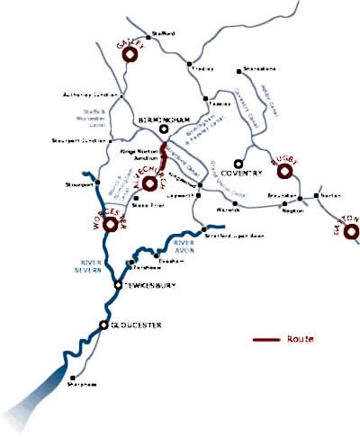 Birmingham cruise from Alvechurch