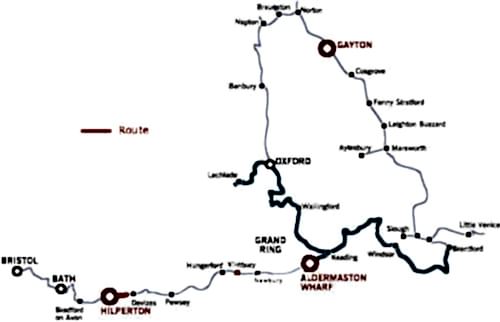 Caen and return from Hilperton