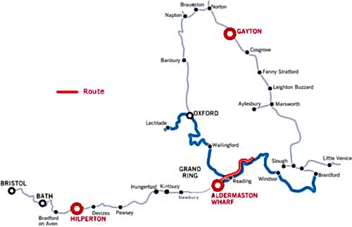 Henley and return from Aldermaston