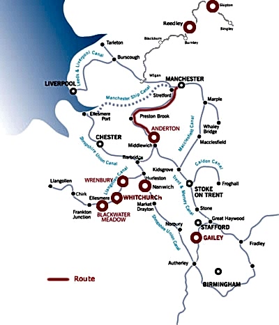 Manchester and return from Anderton 