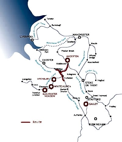 Nantwich and return from Anderton