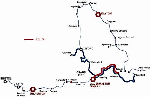 Pewsey and return from Aldermaston